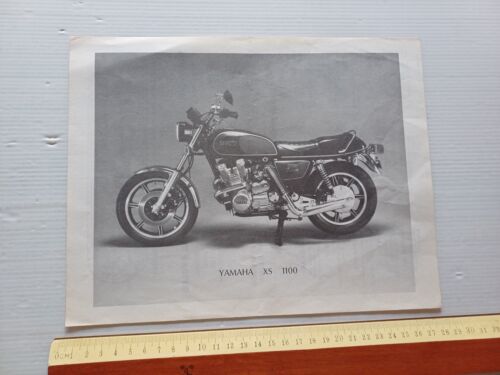 Yamaha XS 110 kit American Turbo-Pak anni 70 depliant USA …