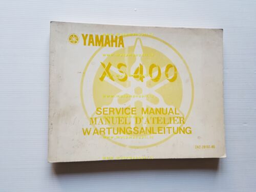 Yamaha XS 400 2A2 1977 manuale officina originale