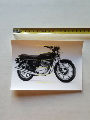 Yamaha XS 500 1976 foto cartella stampa originale press photo …