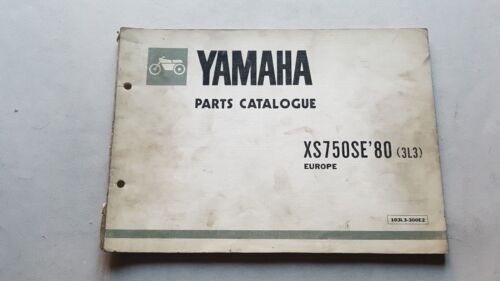 Yamaha XS 650 SE 1980 catalogo ricambi originale spare parts …