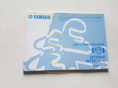 Yamaha XSR MTM 690 B34 2015 manuale uso manutenzione libretto …