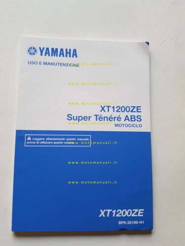Yamaha XT 1200 ZE SuperTener ABS BP9 2018 manuale uso …