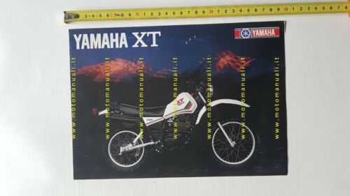 Yamaha XT 550 - XT 500 - XT 250 - …