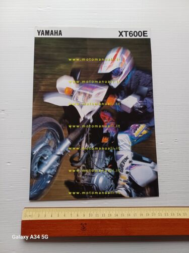 Yamaha XT 600 E 1995 depliant italiano