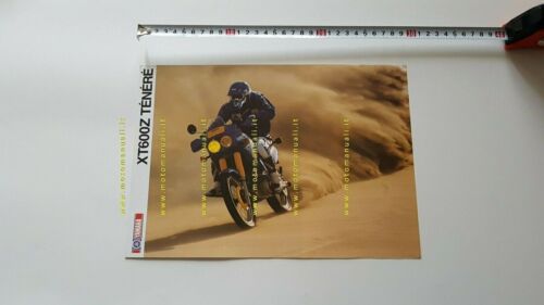 Yamaha XT 600 Z TENER 1989 depliant italiano moto originale …