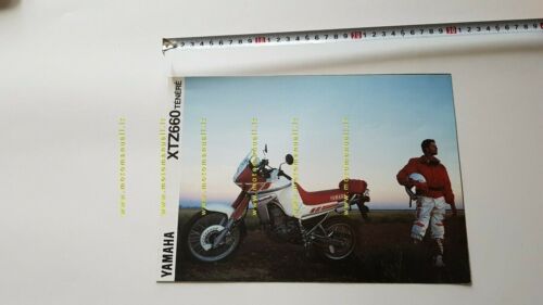 Yamaha XTZ 660 TENER 1991 depliant italiano moto originale brochure