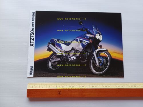 Yamaha XTZ 750 Supertener 1990 depliant originale italiano