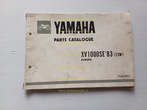 Yamaha XV 1000 SE 23W 1983 catalogo ricambi originale moto …