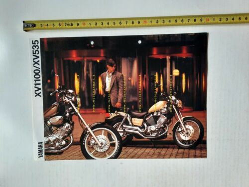 Yamaha XV 1100 - XV 535 1990 depliant italiano moto …