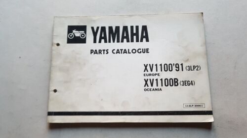 Yamaha XV 1100 1991 catalogo ricambi originale spare parts catalogue