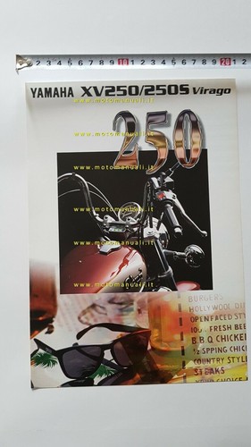 Yamaha XV 250 - XV 250 S VIRAGO 1996 depliant …