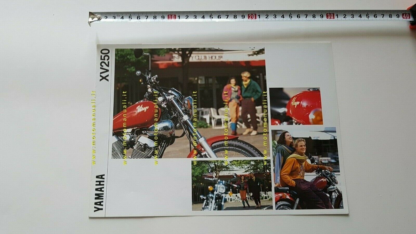 Yamaha XV 250 1992 depliant italiano moto originale brochure