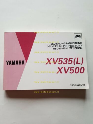 Yamaha XV 535 - 500 L 3BT 1992 manuale uso …