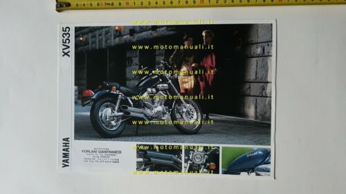 Yamaha XV 535 1992 depliant ITALIANO originale moto brochure