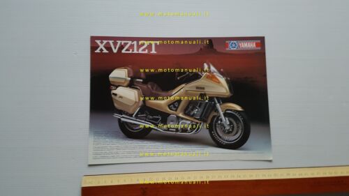 Yamaha XVZ 12 T 1984 depliant originale ITALIANO