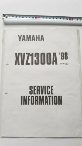 Yamaha XVZ 1300 A 1998 Service Information manuale officina originale