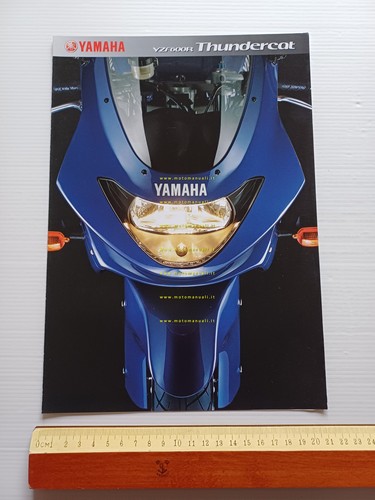 Yamaha YZF 600 R Thundercat 2002 depliant italiano originale