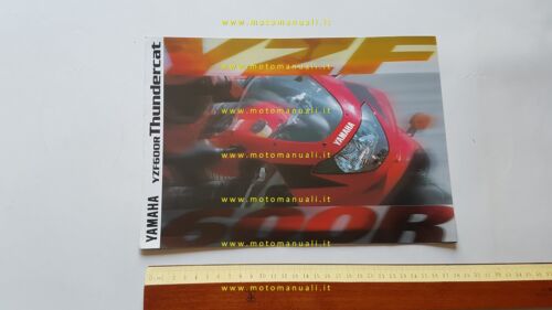 Yamaha YZF 600 Thundercat 1998 depliant italiano originale