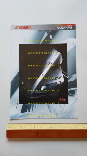 Yamaha YZF R1 1000 2002 depliant italiano originale