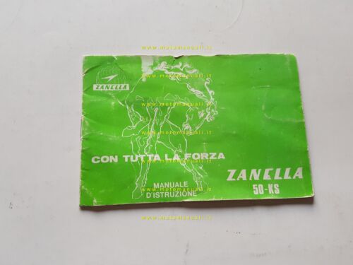 Zanella 50 V3 manuale uso manutenzione + catalogo ricambi italiano …