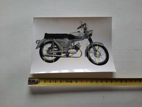 Zndapp GTS 50 1971 foto cartella stampa originale no depliant …