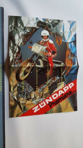 Zndapp Premiere gamma modelli 1984 depliant moto TEDESCO originale brochure