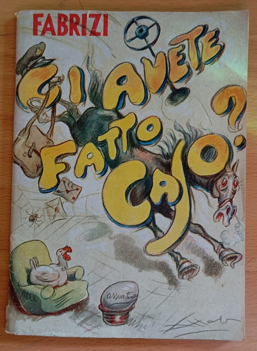 Aldo Fabrizi, Ci avete fatto caso?, rara edizione 1942, illustrazioni …