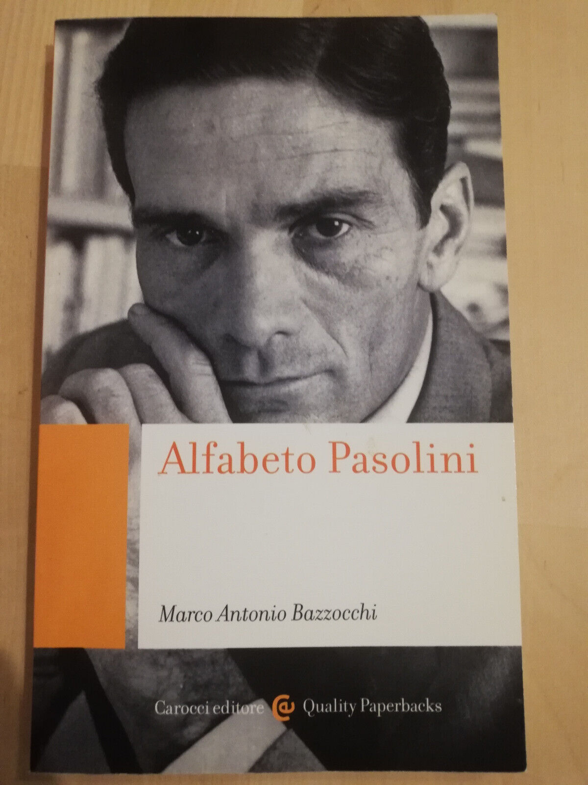 Alfabeto Pasolini, Marco Antonio Bazzocchi, Carocci, 2022