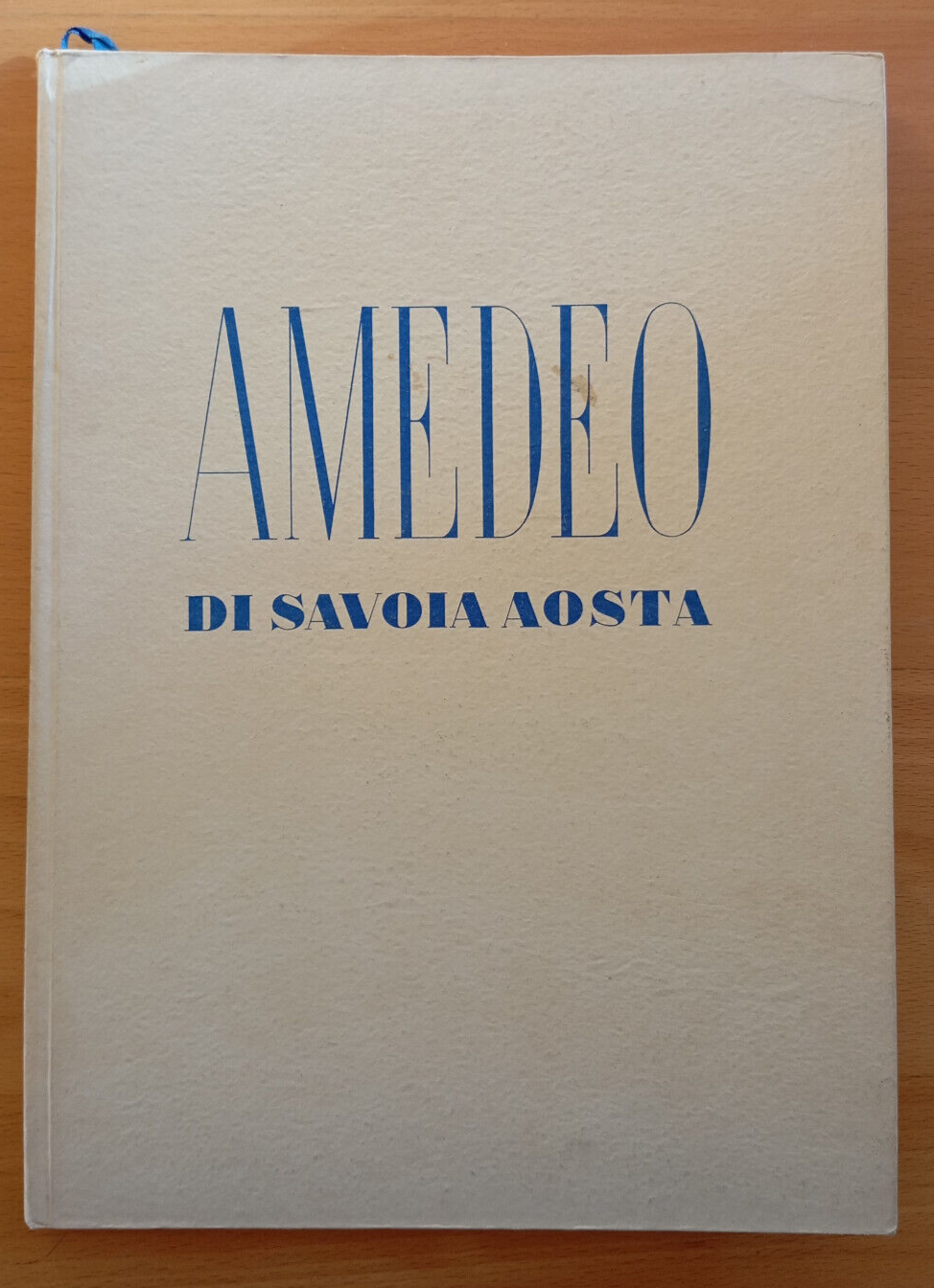 Amedeo di Savoia Aosta, Edizioni di Espero, 1942