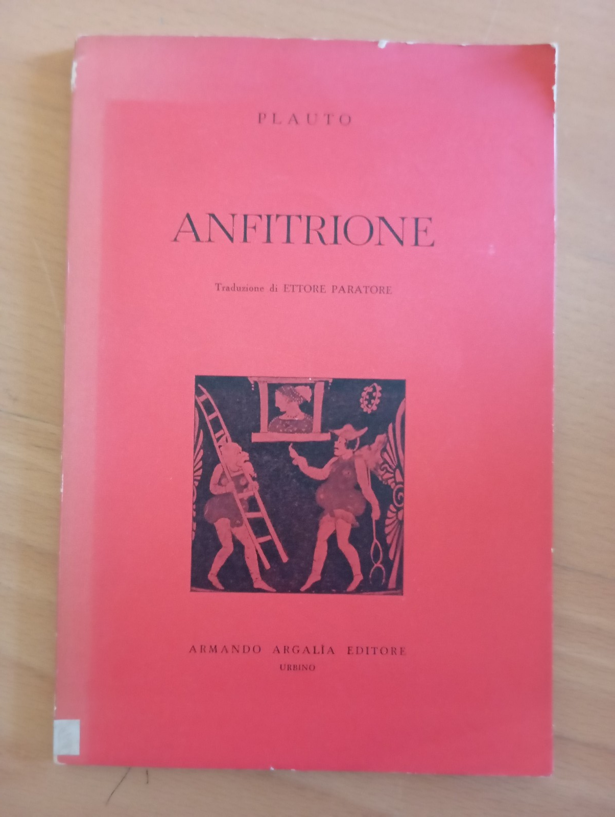 Anfitrione, Plauto, Armando Argalia