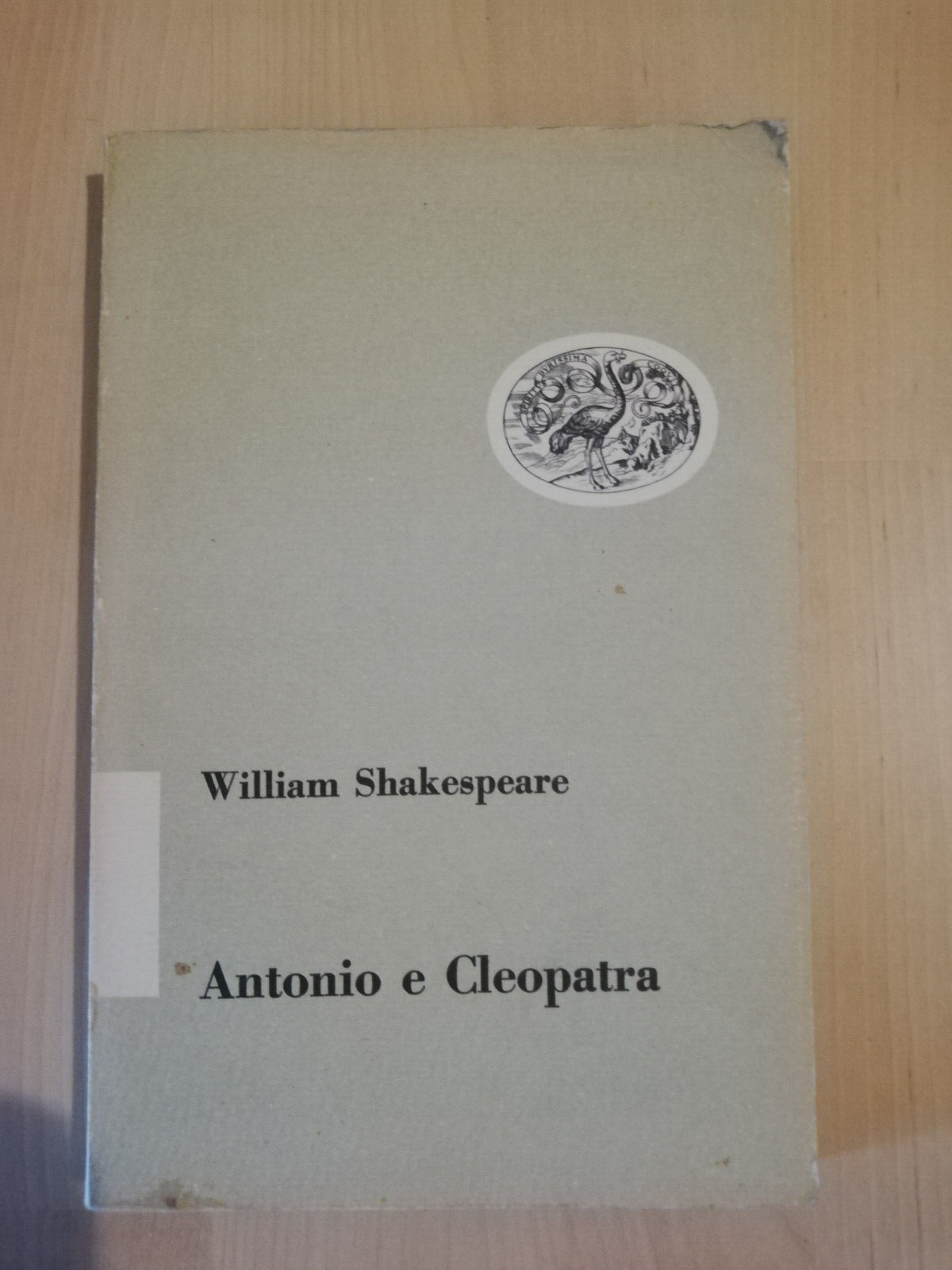 Antonio e Cleopatra, William Shakespeare, Einaudi, 1955