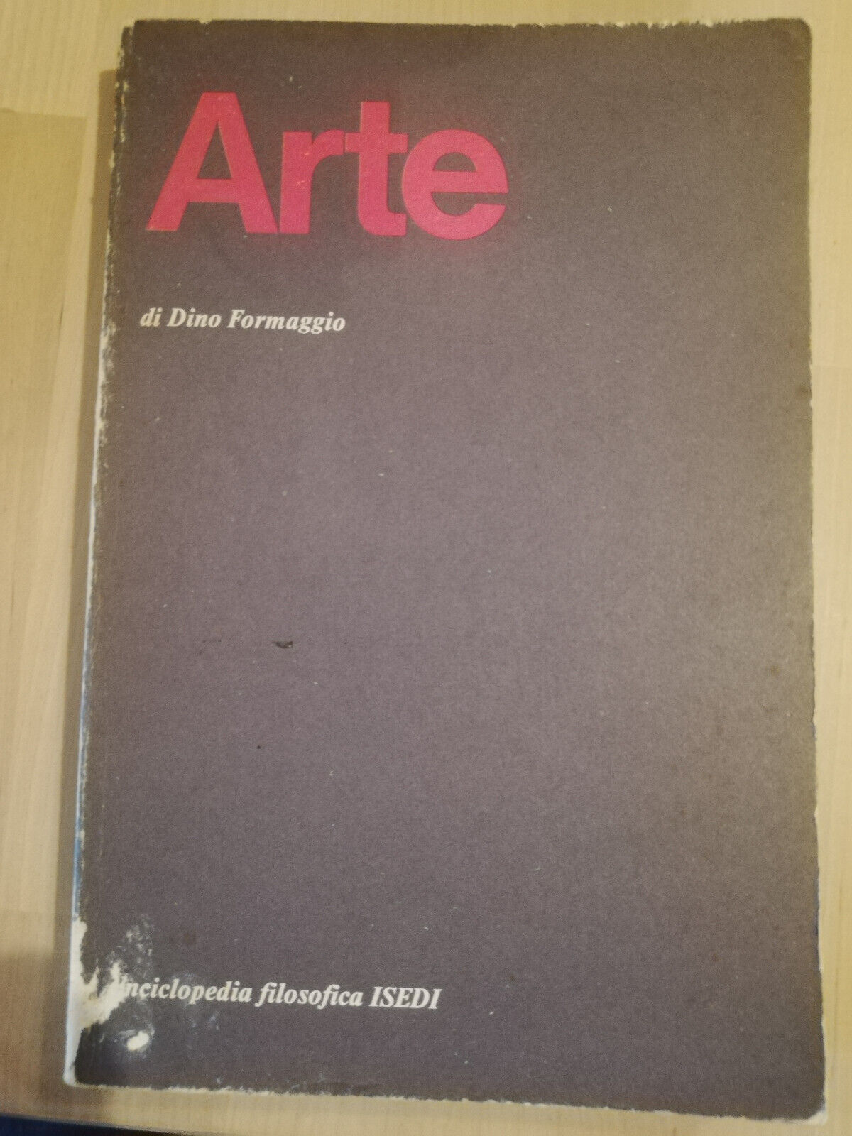 Arte, Dino Formaggio, 1977, ISEDI