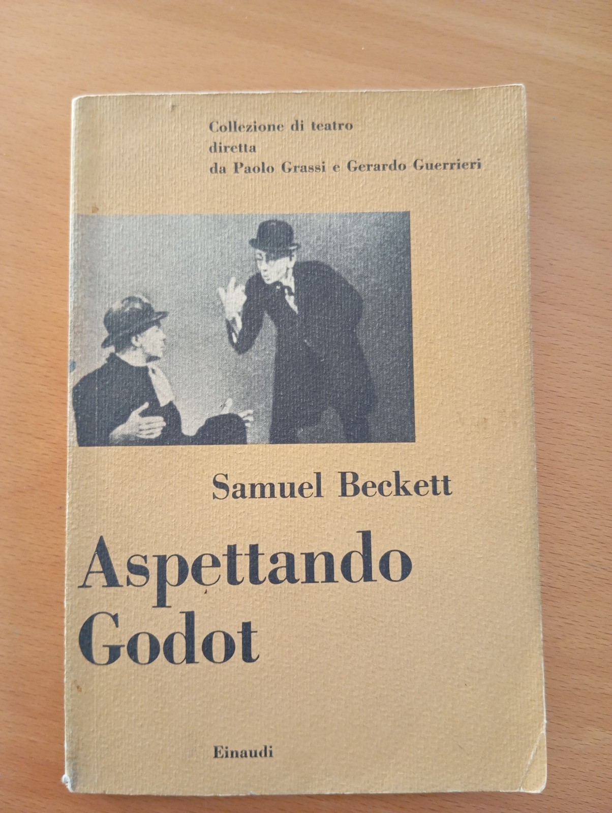 Aspettando Godot, Samuel Beckett, Einaudi, Paoo Grassi, Gerardi Guerrieri, 1961