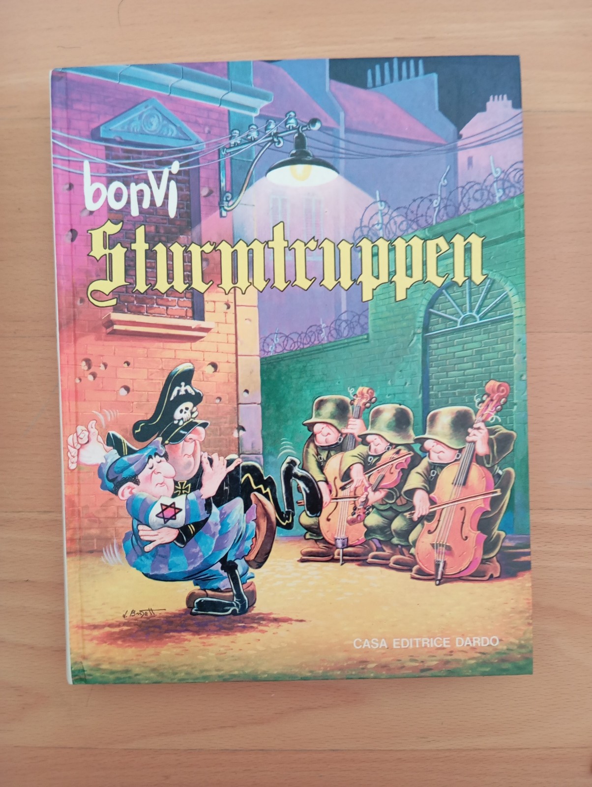 Bonvi, Sturmtruppen, Casa Editrice Dardo 1976, cartonato a colori