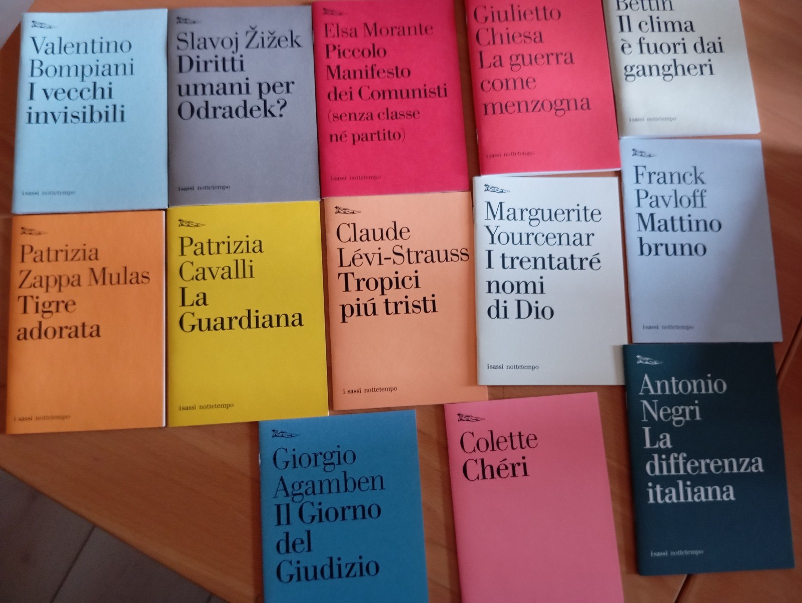 Box 13 libri Nottetempo, Agamben, Negri, Bettin, Zizek, Morante Mulas, …