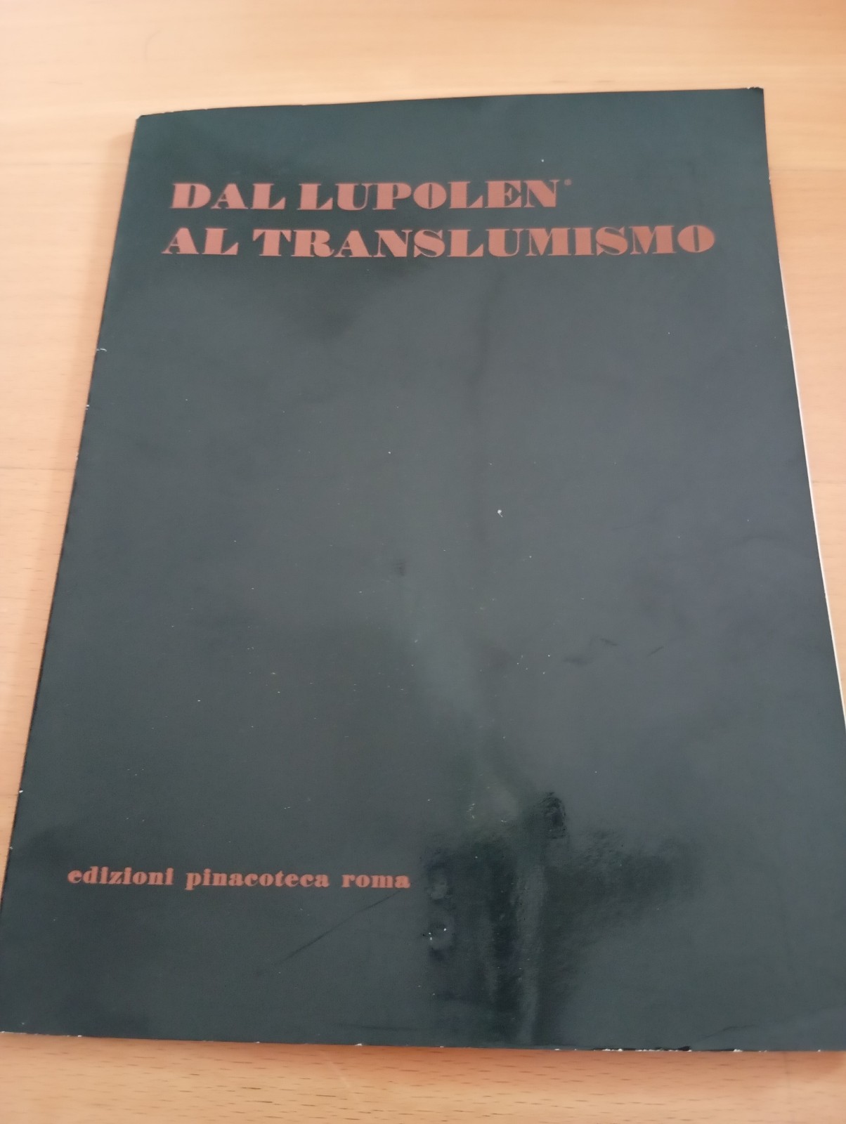 Caio Gracco, Dal Lupolen al Translumismo, Pinacoteca Roma 1973, arte