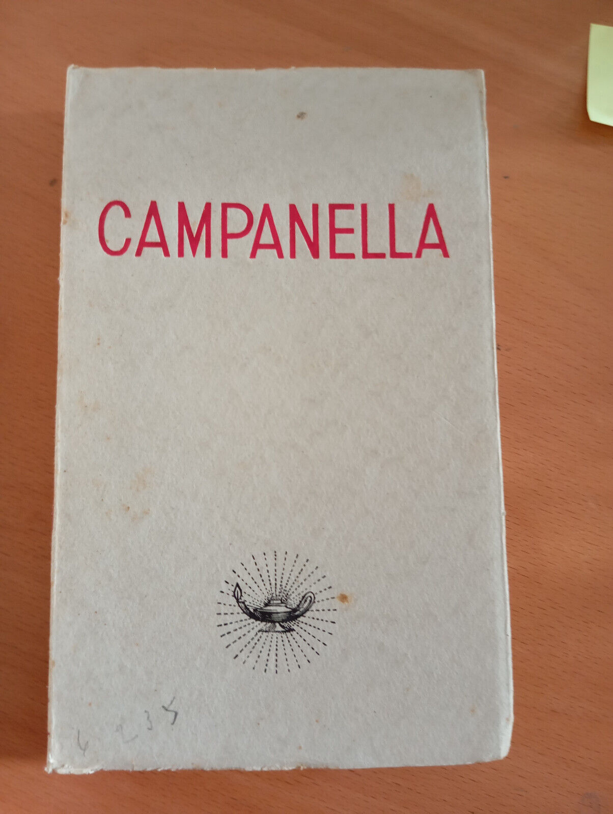 Campanella, Aldo Testa, Garzanti, 1941