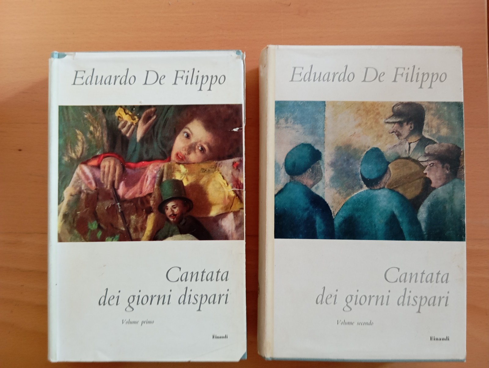 Cantata dei giorni dispari, 2 volumi, Eduardo De Filippo, Einaudi, …
