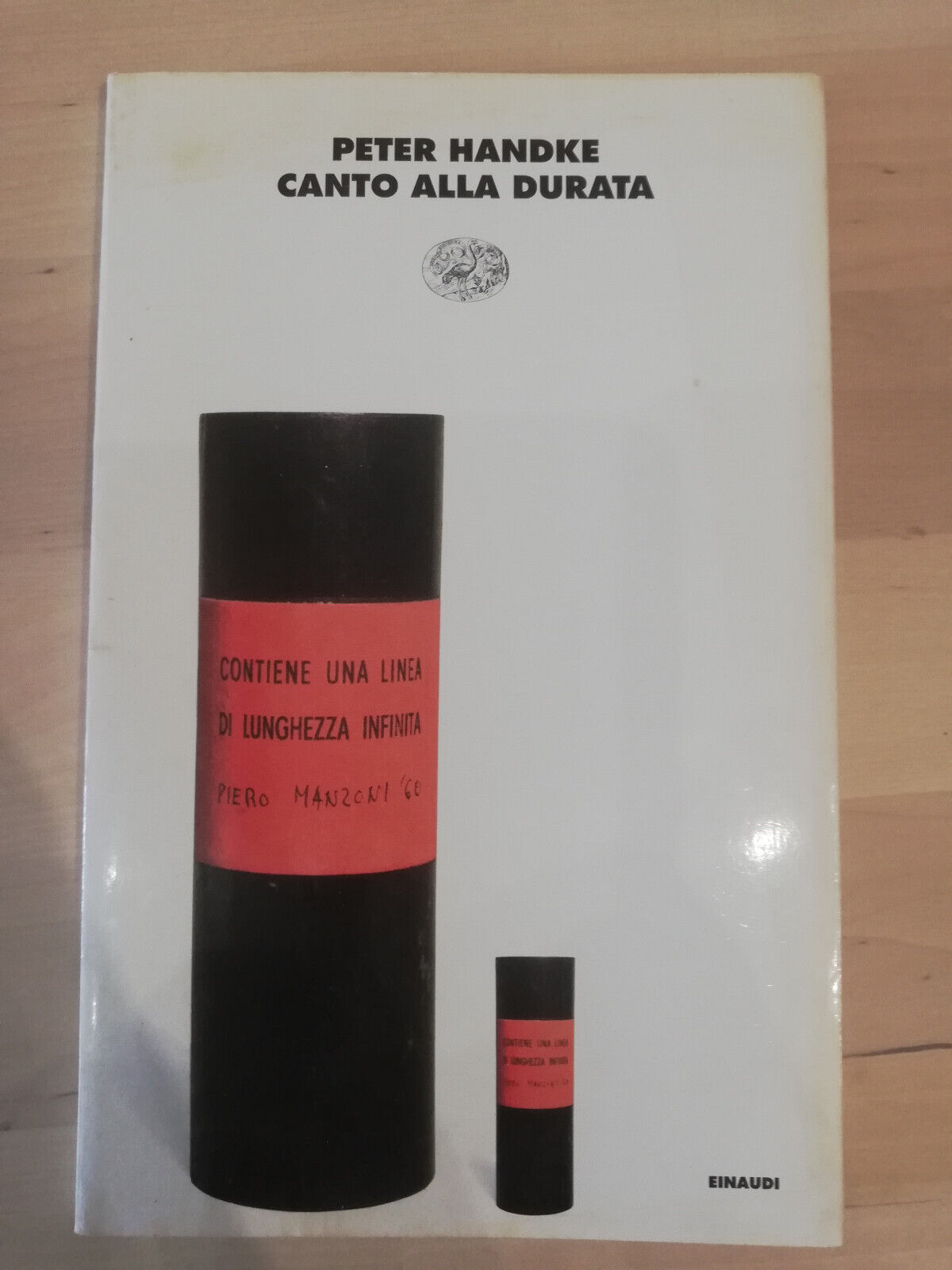 Canto alla durata, Peter Handke, Einaudi, 1995