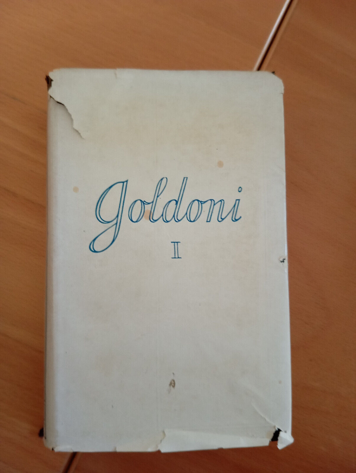 Carlo Goldoni, Opere volume I, prima, 1, Mondadori, 1959