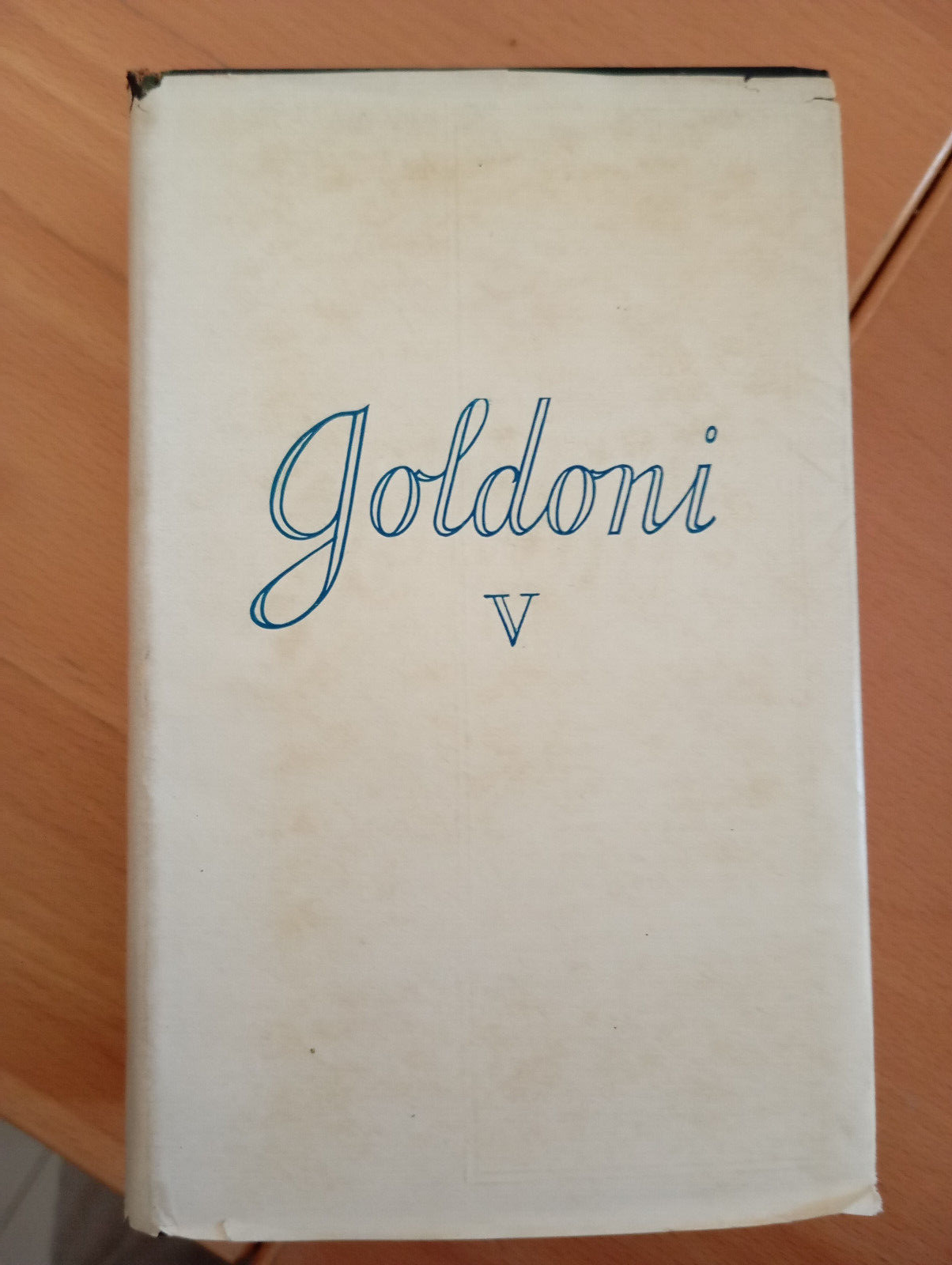 Carlo Goldoni, Opere volume V quinto 5, Mondadori, 1959