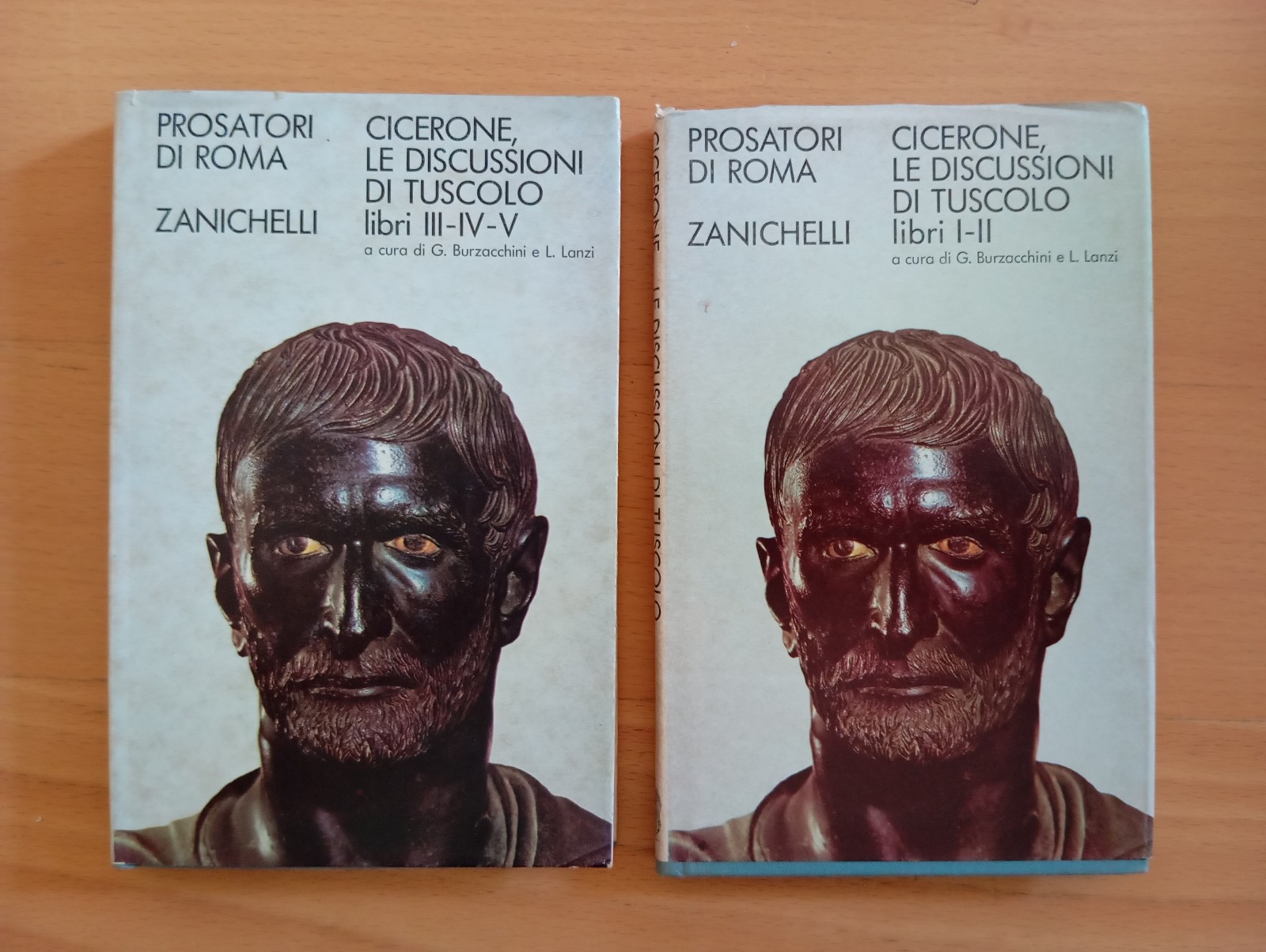 Cicerone, Le discussioni di Tuscolo, due volumi, libri I - …