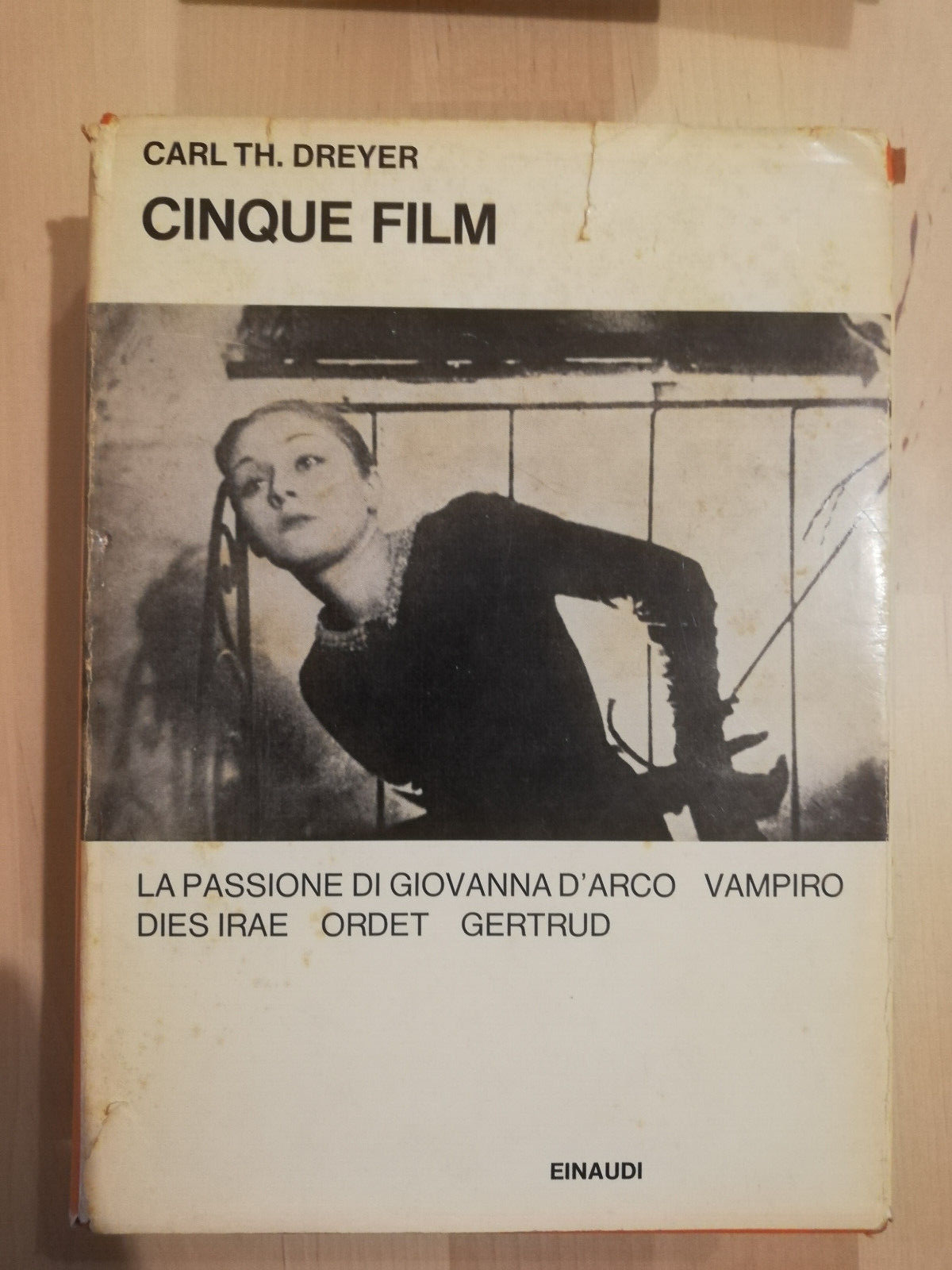 Cinque film, Carl Th. Dreyer, 1967, Einaudi