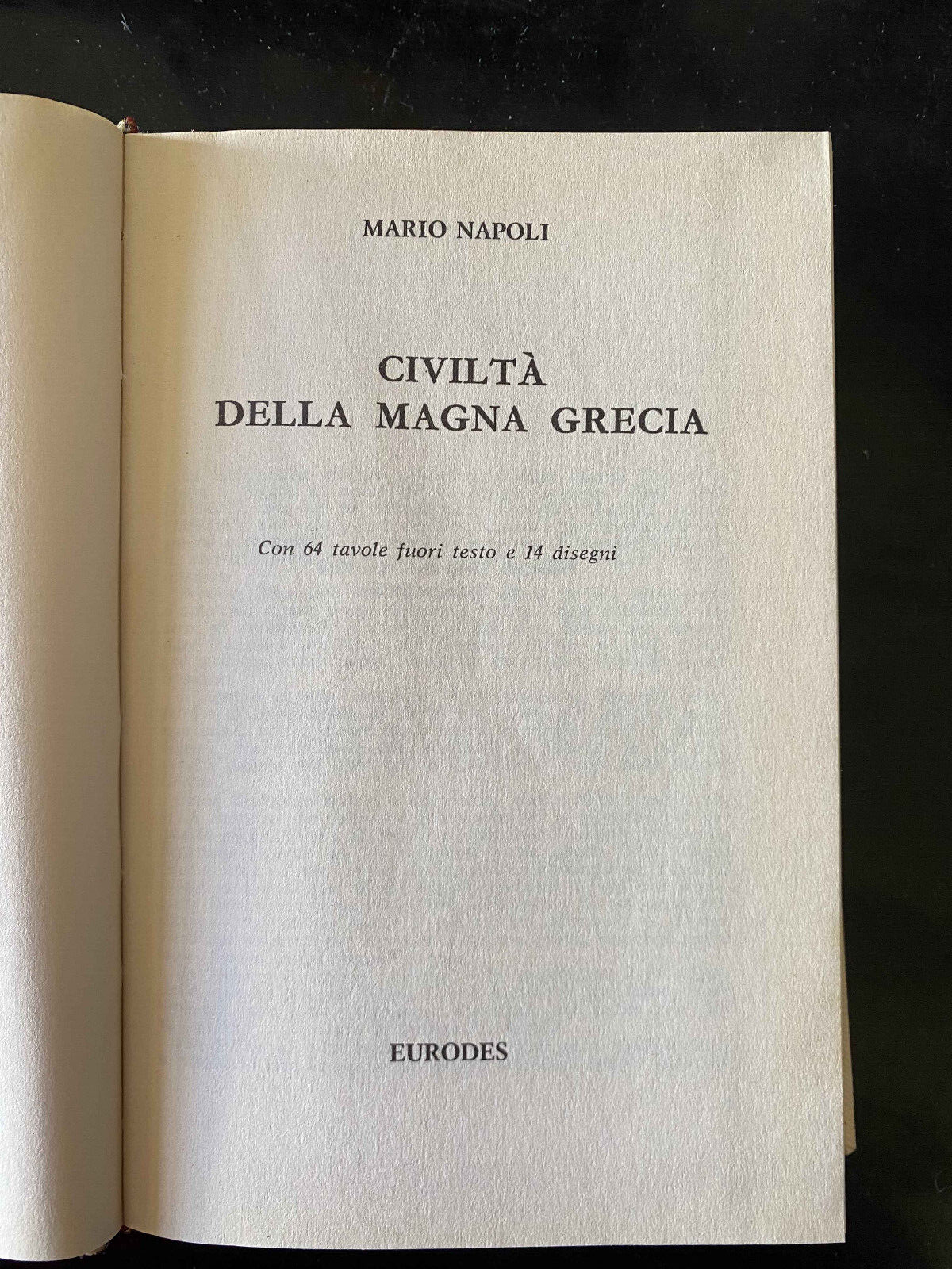 Civltà della Magna Grecia, Mario Napoli, Eurodes, 1978