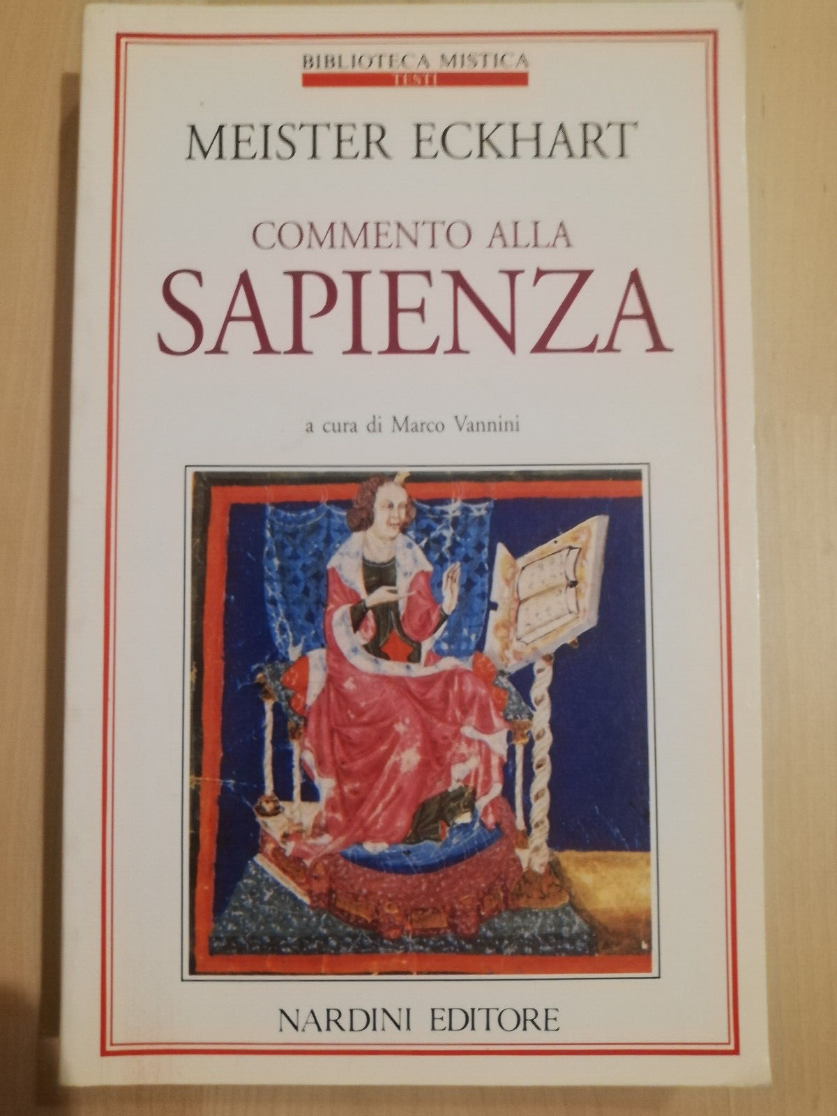 Commento alla sapienza, Meister Eckhart, 1994, Nardini