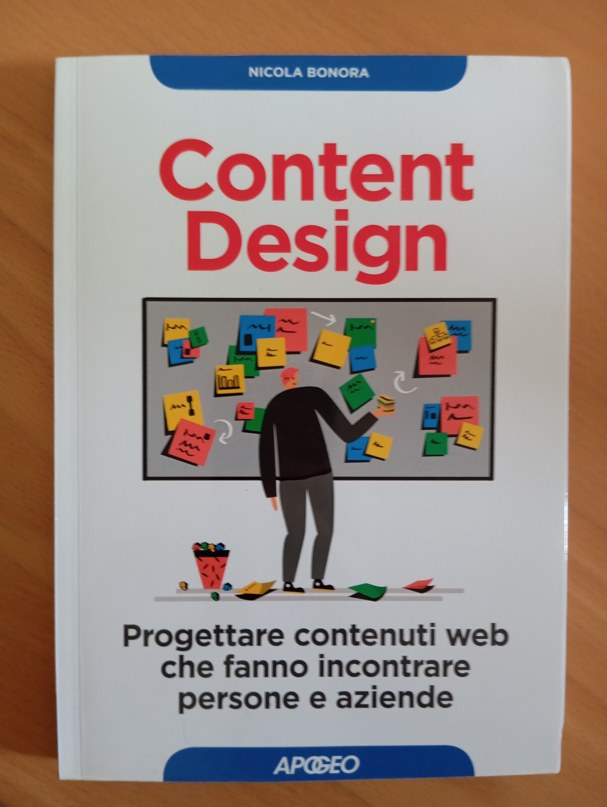 Content design. Progettare contenuti web, Nicola Bonora, Apogeo, 2019
