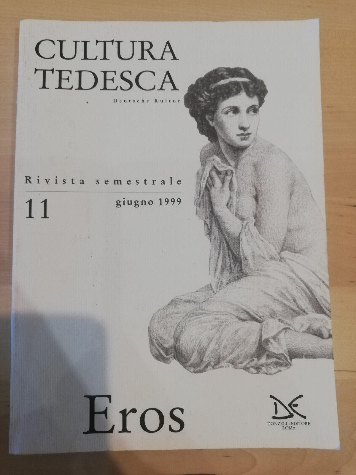 Cultura tedesca. Eros, Numero 11, Donzelli, Giugno 1999