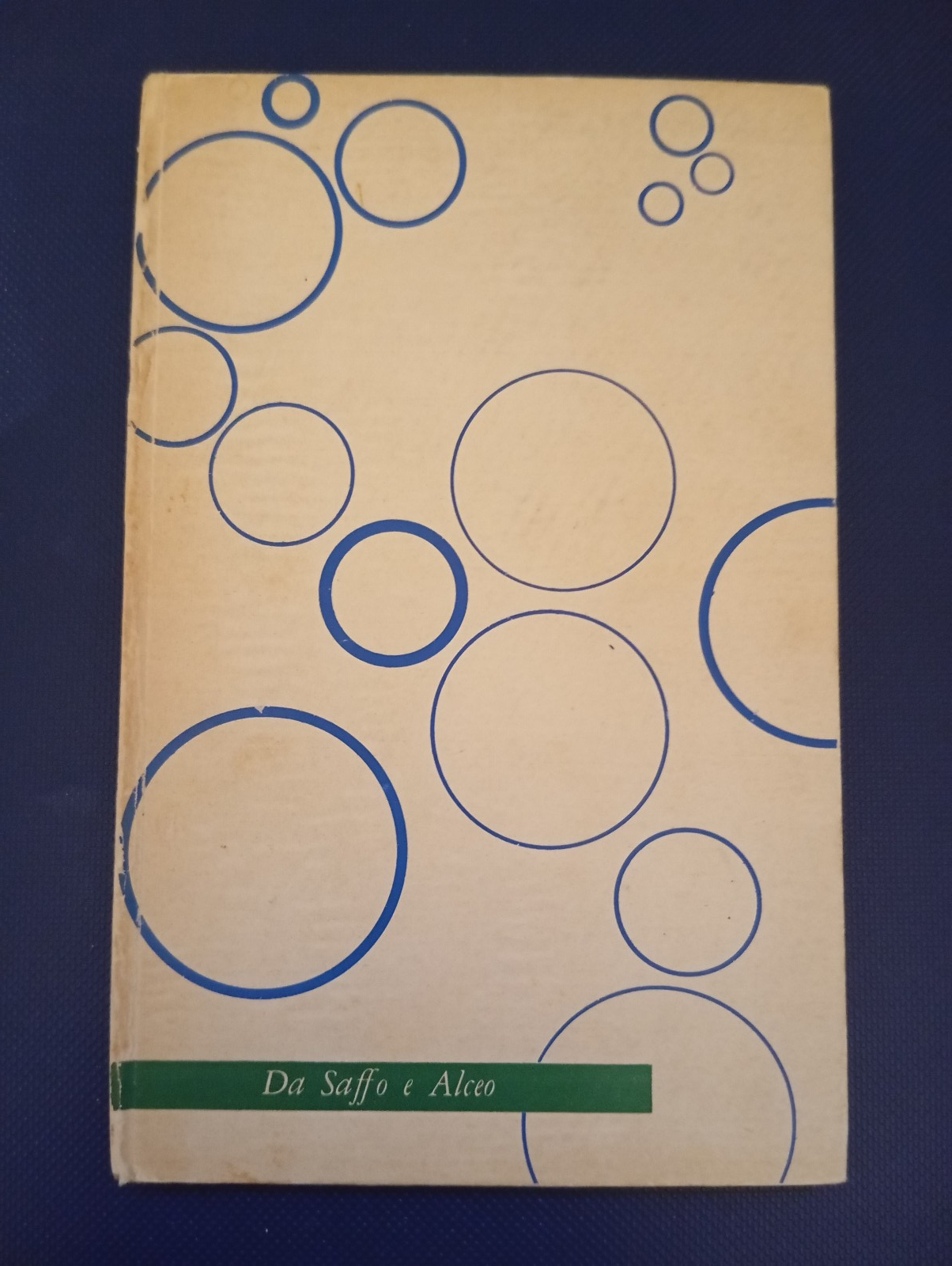 Da Saffo e Alceo, antologia della lirica eolica, 1959