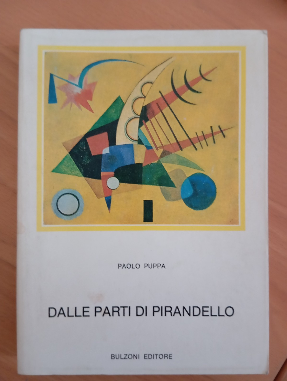 Dalle parti di Pirandello, Paolo Puppa, Bulzoni Editore, 1987