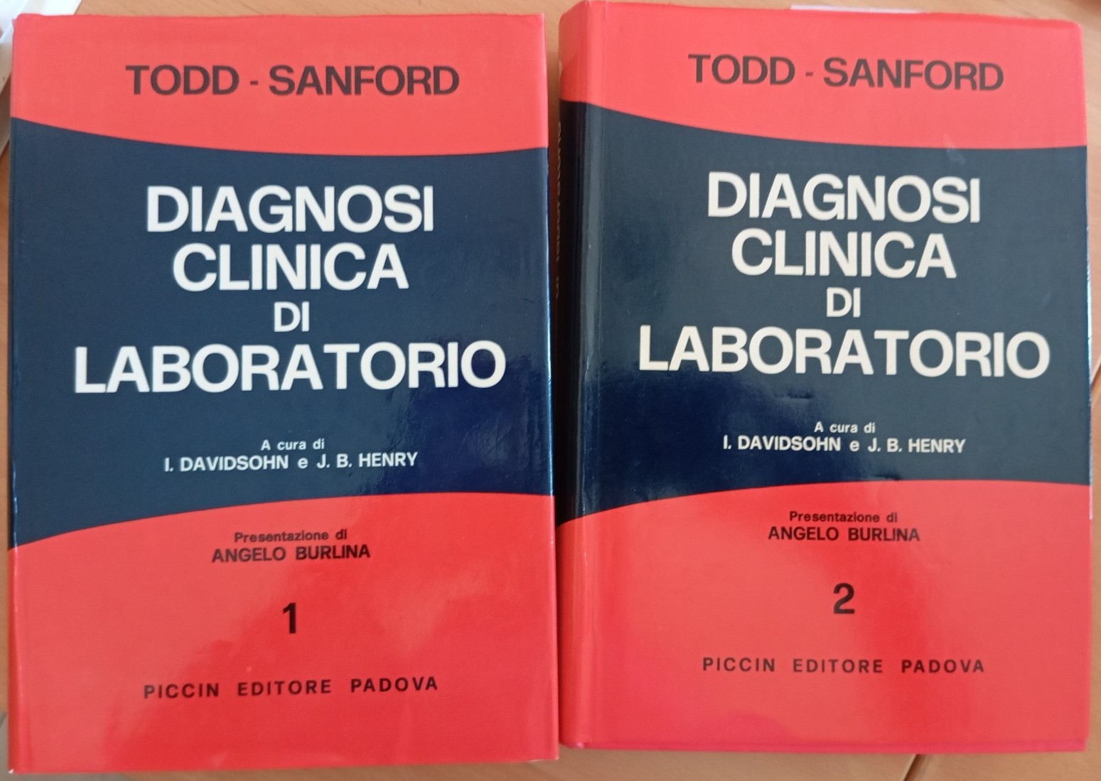 Diagnosi clinica di laboratorio, 2 volumi, Todd - Sanford, Piccin, …